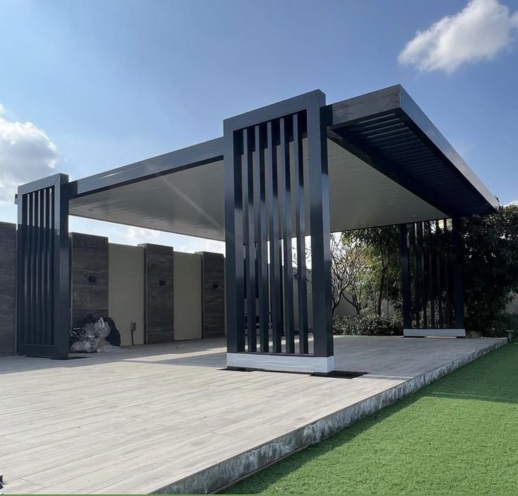 مظلات حديد الرياض بتصاميم فاخرة