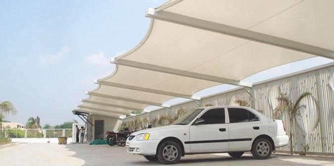 مظلات مواقف سيارات عالية الجودة في الرياض